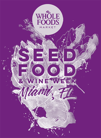Whole Foods market Seed Food & wine week Miami FL logo