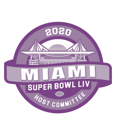 2020 Miami Superbowl Liv Host Committee logo